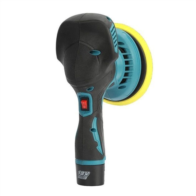 Полірувальна машинка Waxing Polisher YK49 акумуляторна з насадками 1250W 968drp фото