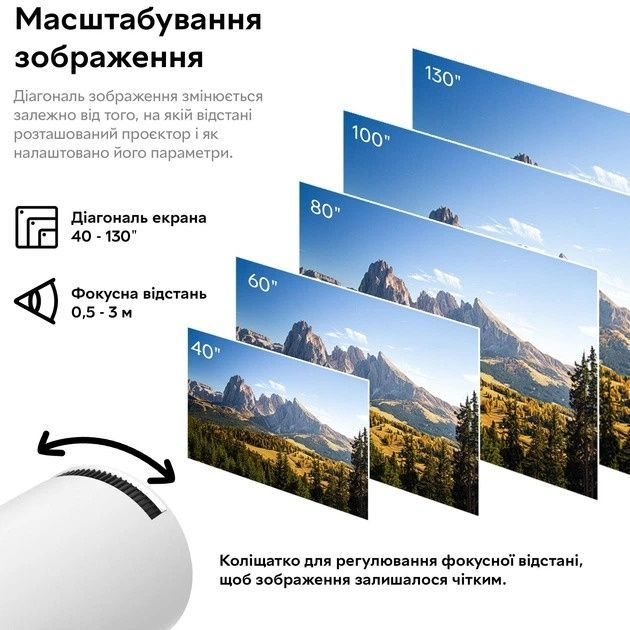 Проектор ігровий X10 Plus з джойстиками на Android 13, HD 720p 976drp фото