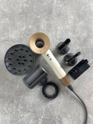 Професійний фен Hair Dryer 5в1 з іонізацією білий Стайлер  1600 Вт з 5 магнітними насадками 783 фото